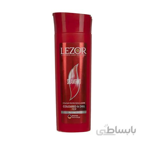 شامپو لزور مخصوص موهای رنگ شده حجم 250 میلی لیتر