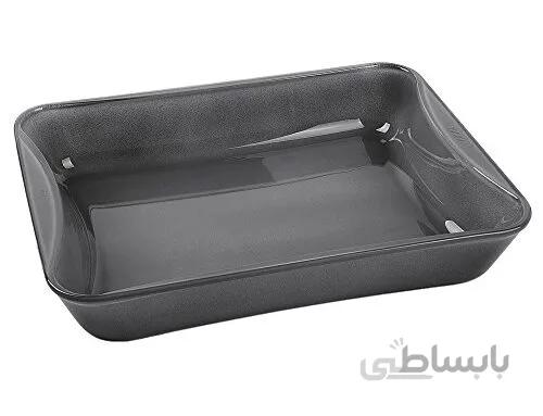 ظرف پخت مستطیل طوسی بوهمیا مدل PLAYOF COLORS