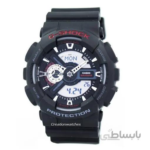 ساعت مچی مردانه کاسیو casio اورجینال مدل ga-110-1adr