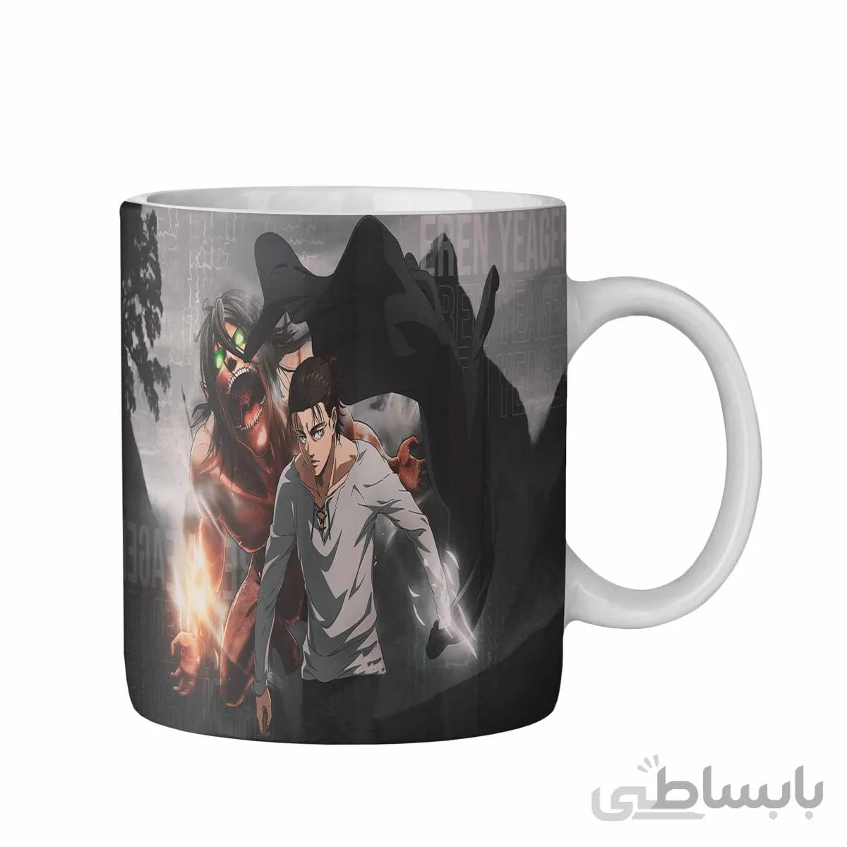ماگ طرح انیمه اتک ان تایتان Attack on Titan کد 285473