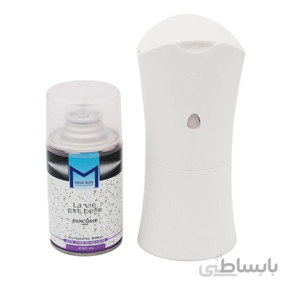 دستگاه خوشبو کننده اتوماتیک هوا pure + اسپری خوشبو کننده miss bon
