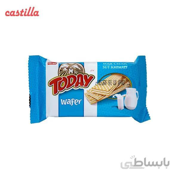 ویفر شیری تودی وزن 40 گرم