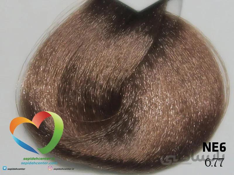 رنگ موی ترام کالر traum color نسکافه ای روشن NE6- 6.77