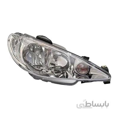 چراغ جلو 206 راست مدرن