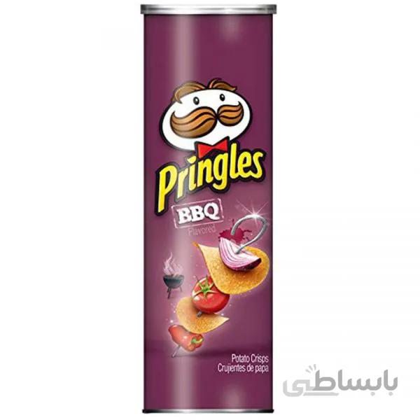 چیپس پرینگلز 165 گرم با طعم باربیکیو