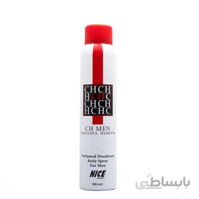 اسپری مردانه نایس مدل CH men