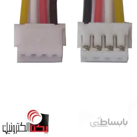 کانکتورzh ماده4پین سیم دار(1.5 میلی متر)