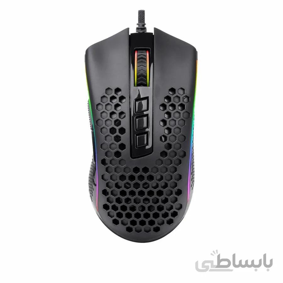 ماوس گیمینگ بی سیم ردراگون مدل Storm Pro M808-ks ا Redragon Storm Pro M808 KS RGB USB 2.4G Wireless