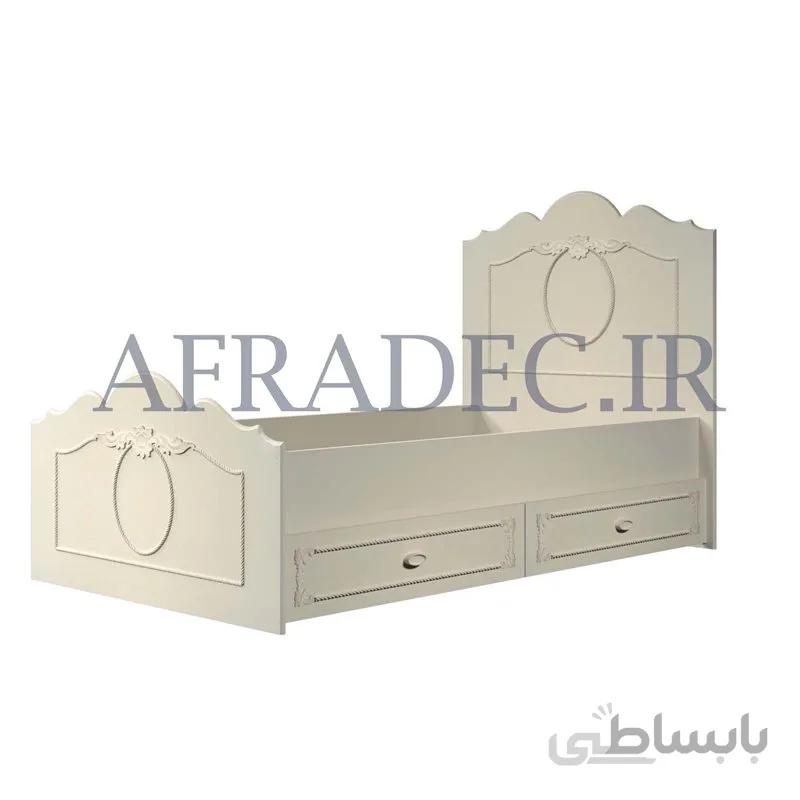 تخت خواب نوجوان مدل رز