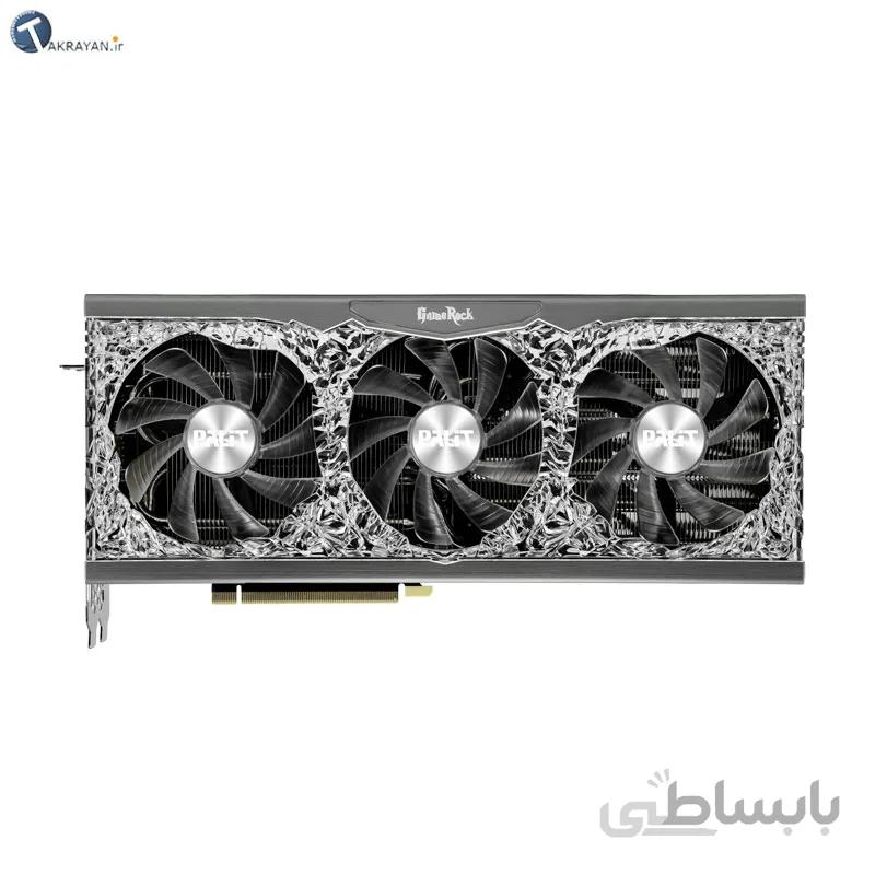 کارت گرافیک پلیت مدل Palit GeForce RTX 3070Ti GameRock 8GB ا Palit GeForce RTX 3070Ti GameRock 8GB