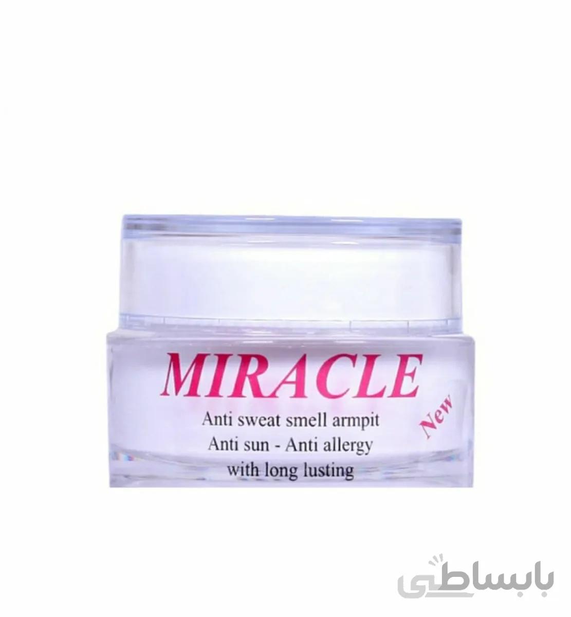 كرم ضد عرق میراکل Miracle حجم ۵۰ ميل