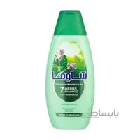 شامپو مو شاوما مدل 7Herbs حجم 400 میلی لیتر