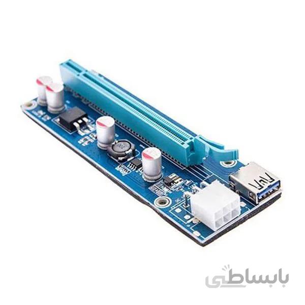 رایزر گرافیک تبدیل PCI EXPRESS X1 به X16 مدل 009s