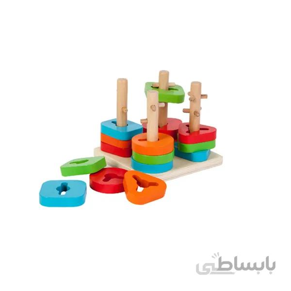 اسباب بازی مونته سوری اشکال پین دار