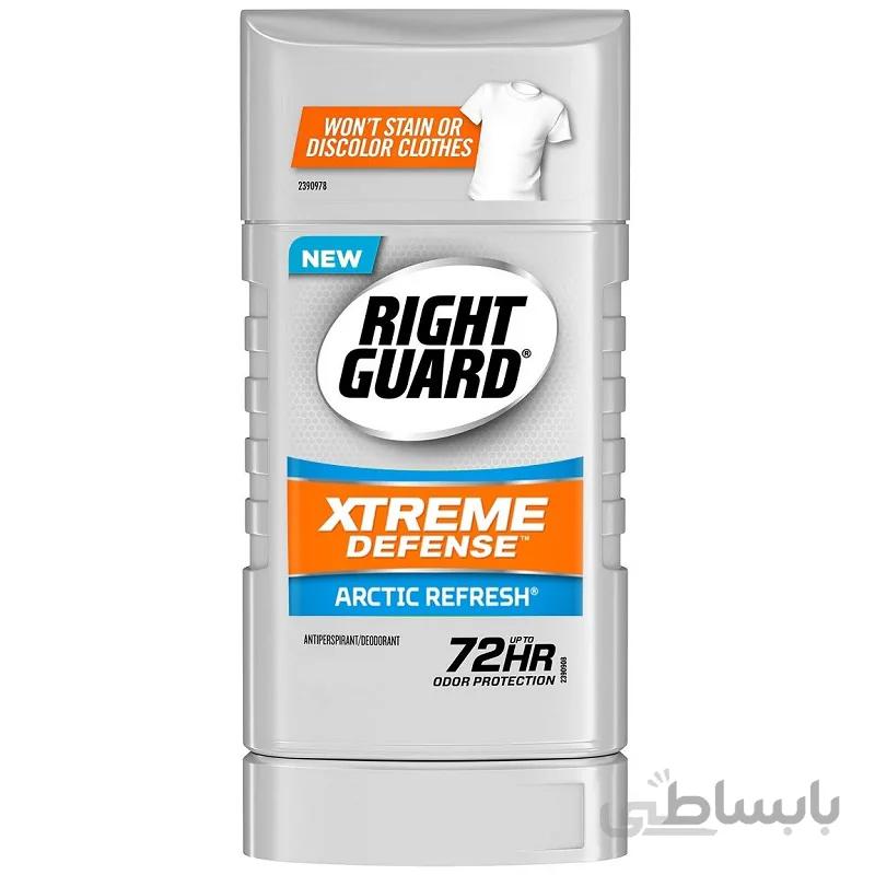مام ضد تعریق استیکی 72ساعته رایت گارد مدل Arctic Refresh حجم 73گرم