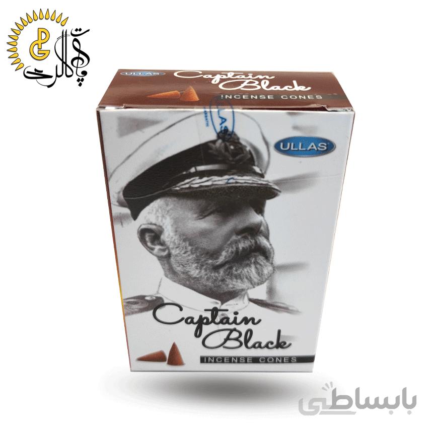 عود مخروطی Captan black برند Ullas کد 1554