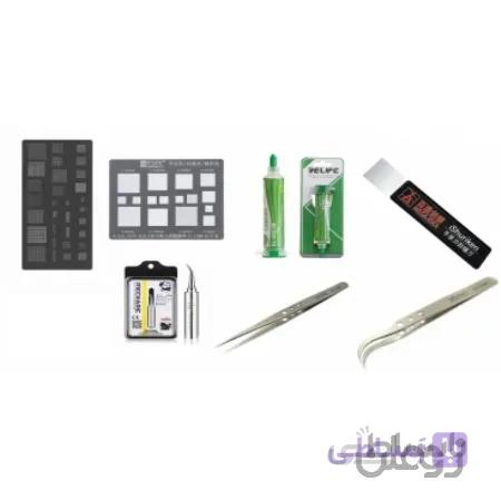 ست ابزار مصرفی تعمیرات موبایل