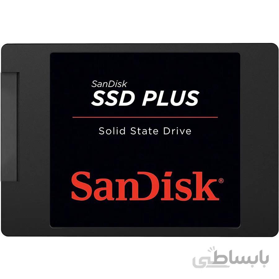 حافظه SSD سن دیسک مدل SSD Plus ظرفیت 240 گیگابایت ا SanDisk SSD Plus SSD 240GB