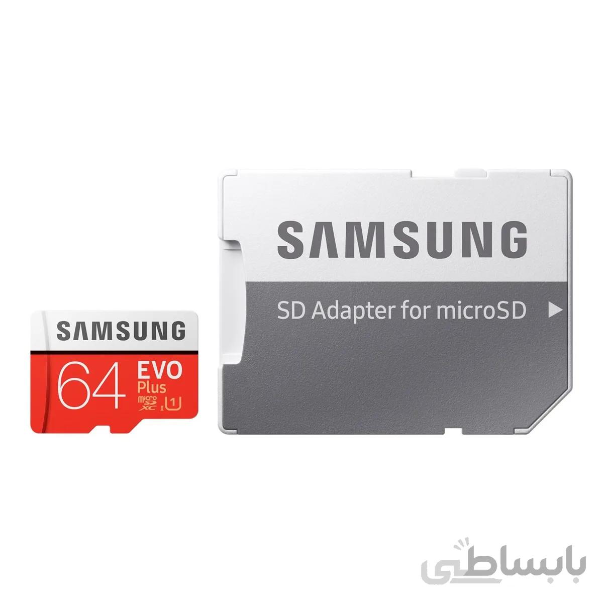 مموری کارت 64GB سامسونگ EVO Plus