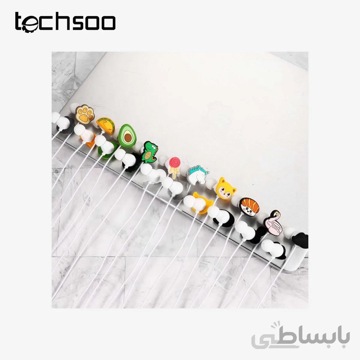 هندزفری فانتزی شخصیتهای کارتونی کیکا Keeka Q55 Earphone