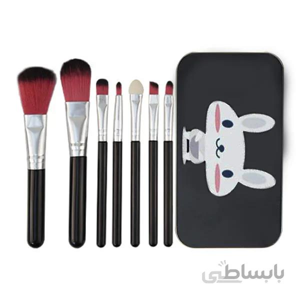 ست براش ۷ تایی طرح خرگوش-مشکی (Brush Set 7 Pcs)