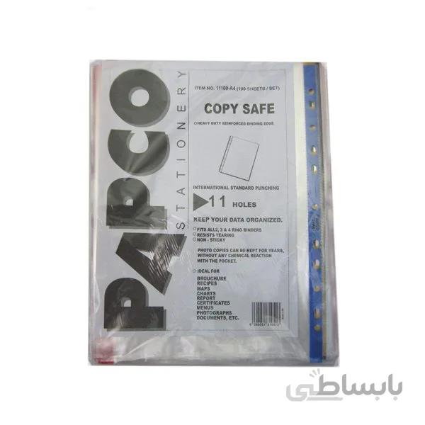 کاور کاغذ A4 کد 11A4 2 بسته 100 عددی پاپکو ا A4 paper cover code 11A4-2 Papco 100-piece package