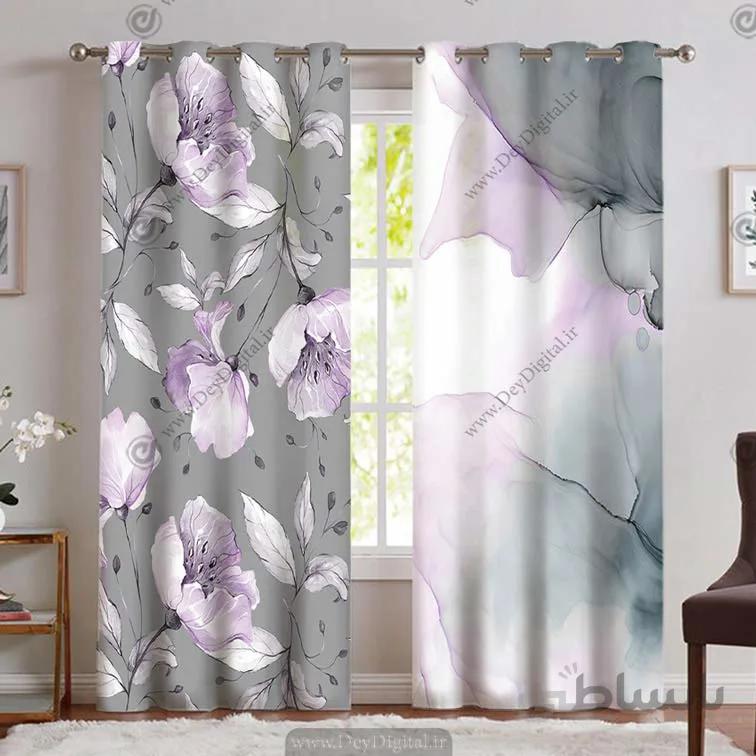 پرده پانچی برای اتاق خواب pk-2553b