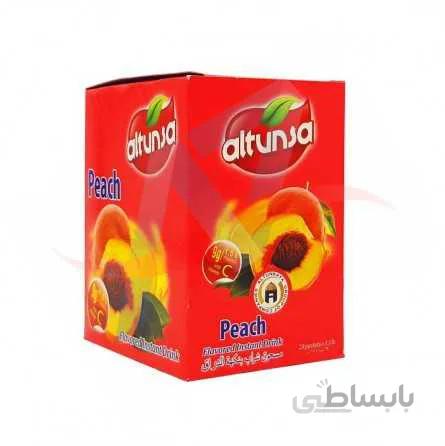 شربت پودری آلتون سا تکنفره هلو – باکس ۲۴ عددی – Altunsa Peach