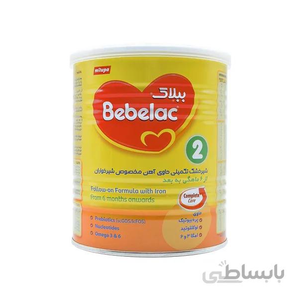شیر خشک ببلاک 2 میلوپا 400 گرم