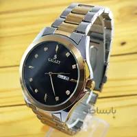 ساعت مردانه گلکسی galaxy مدل 2351 زمینه مشکی درجه یک