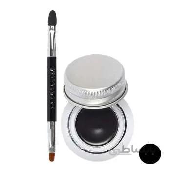 خط چشم ژلی کاسه ای میبلین مدل لستینگ دراما شماره 01 رنگ Noir Black ا Maybelline Lasting Drama Gel Eyeliner- 01 Noir Black