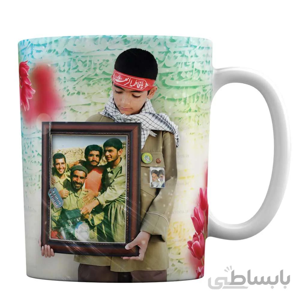 ماگ طرح عکس شهدا کد 1-571