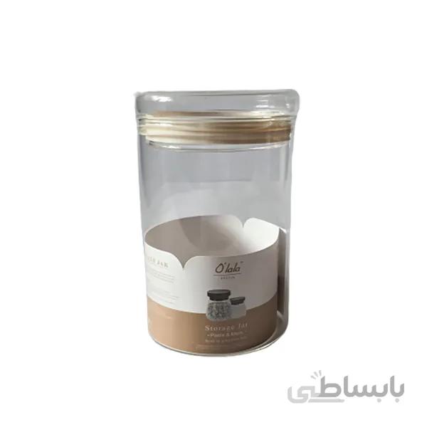 بانکه شیشه ای متوسط اولالا 7164