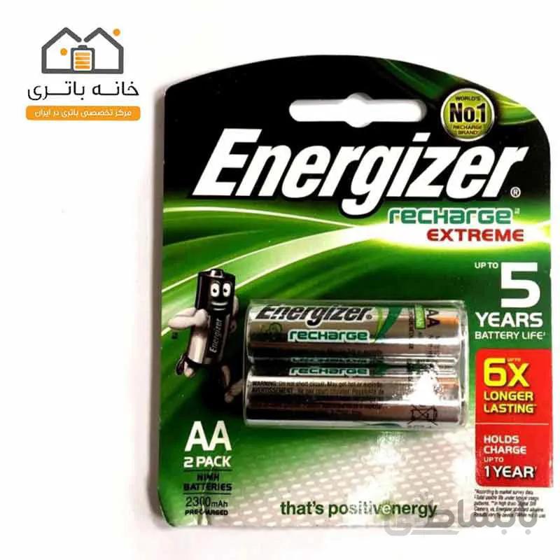 باتری انرژایزر قلمی شارژی 2300 میلی آمپر 1.2 ولت