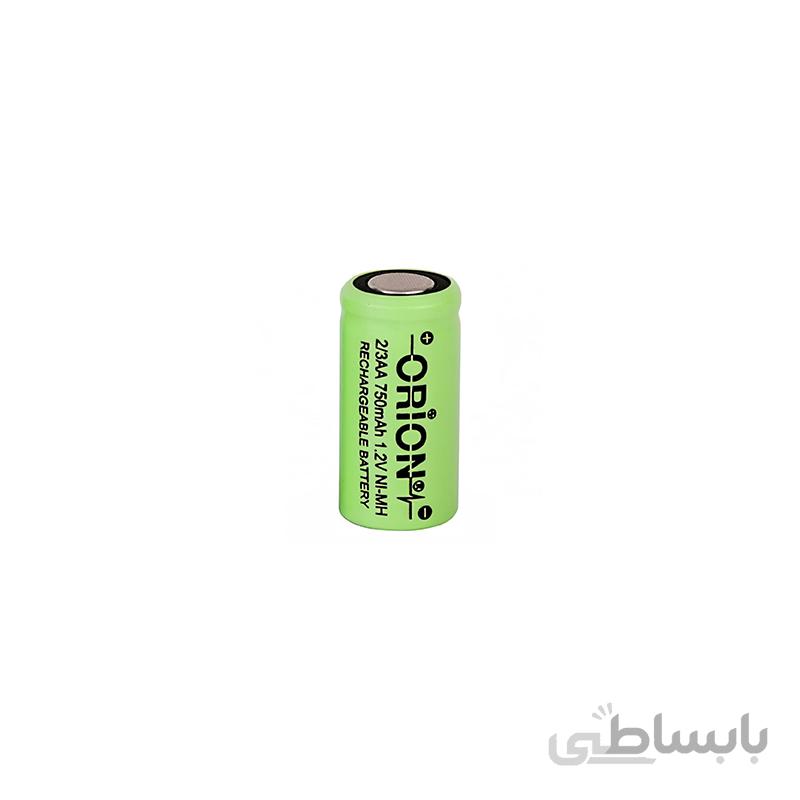 باطری نیکل متال 2/3AA 750 mAh ORION
