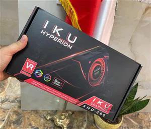 کارت گرافیک IKU AMD RADEON RX 580 8G RGB   کارت گرافیک rx 580 iku ظرفیت 8 گیگابایت
