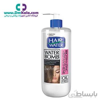 کرم آبرسان مو بیوتین و زینک هیرواتر کامان ا Comeon Biotin and Zinc Hairwater Moisturizing Hair Cream