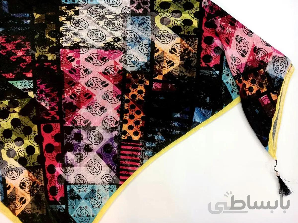 روسری طرح Gucci گوچی منگوله دار کد 118