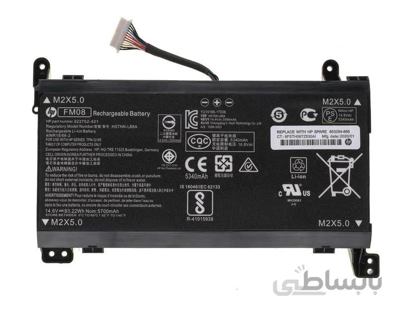 باتری لپ تاپ اچ پیOMEN 17 اورجینال ا HP Laptop Battery OMEN 17 ORG
