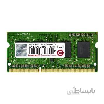 رم لپ تاپ ترنسند 4GB DDR3 RAM Laptop Transcend