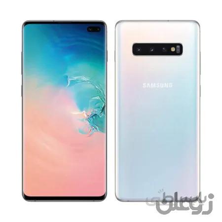سامسونگ گلکسی اس 10 پلاس (سفید)-Samsung Galaxy S10 Plus (White)