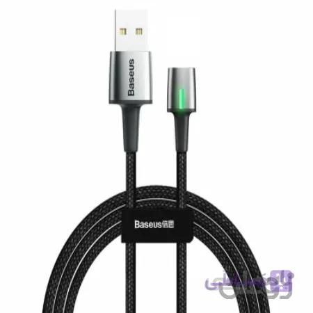 کابل آهنربایی میکرو یو اس بی بیسوس Baseus Micro USB Zinc Magnetic Cable 2m