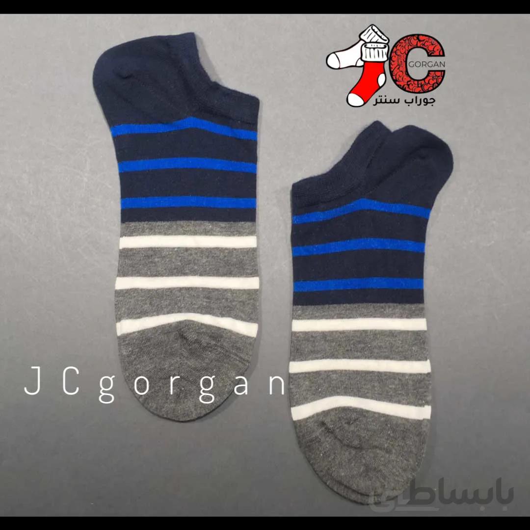 جوراب ساق کوتاه مردانه – راه راه2
