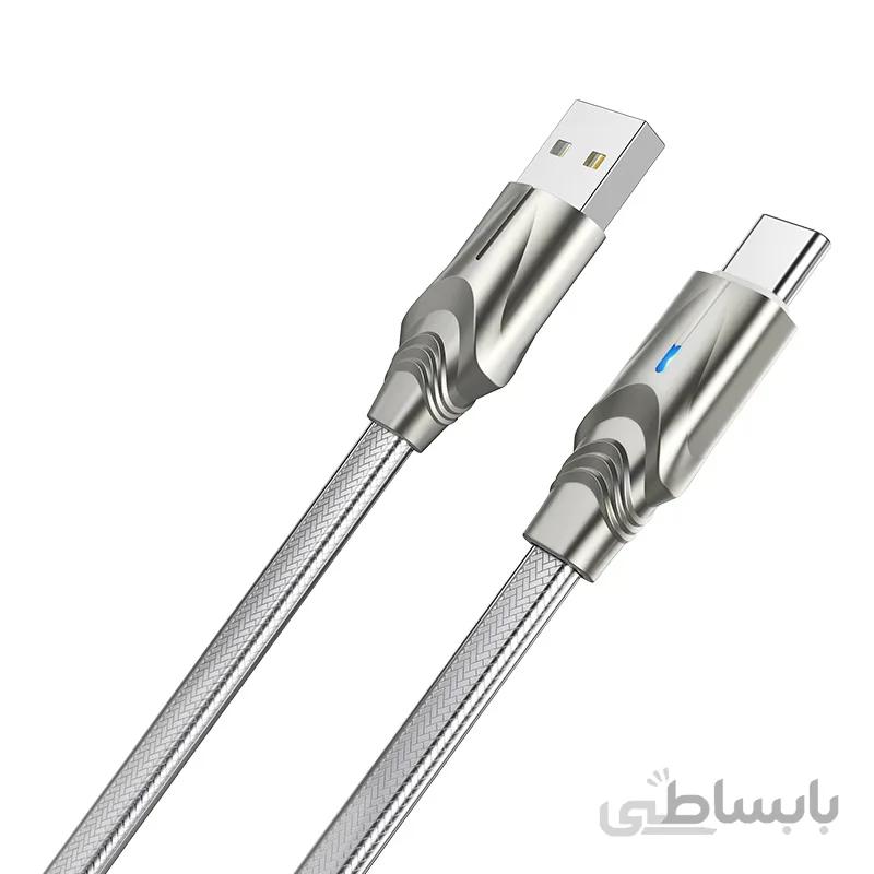 کابل تبدیل USB به UCB-C بروفون مدل BU12 طول ۱.۲ متر
