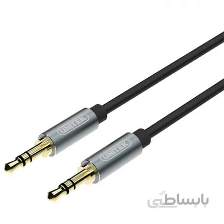 کابل انتقال صدا AUX یونیتک مدل Y-C922ABK به طول 1.5 متر