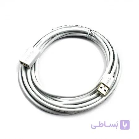 کابل افزایش طول USB 3 متری کیفیت خوب (نری به مادگی)