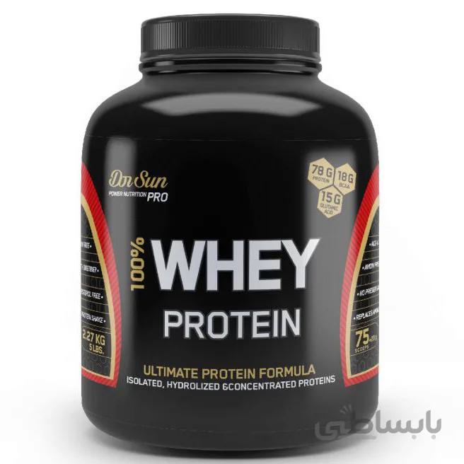 پروتئین وی دکتر سان ۲۲۷۰ گرم Dr.sun whey protein