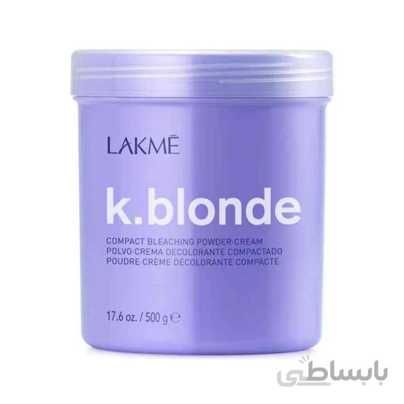 پودر دکلره مو کی بلوند لاکمه LAKME K-Blonde Compact Bleaching Powder Cream 17.6 oz / 500g
