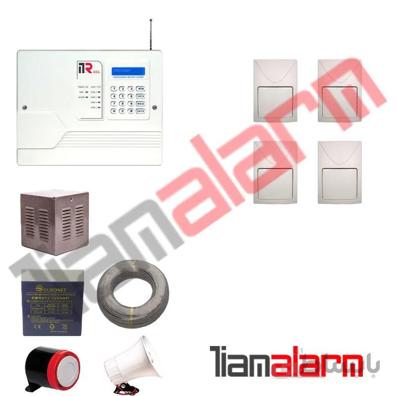 پکیج دزدگیر اماکن باسیم مدل ای تی ار تلفنی I30F4