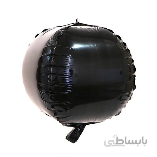 بادکنک فویلی ۴ بعدی مشکی